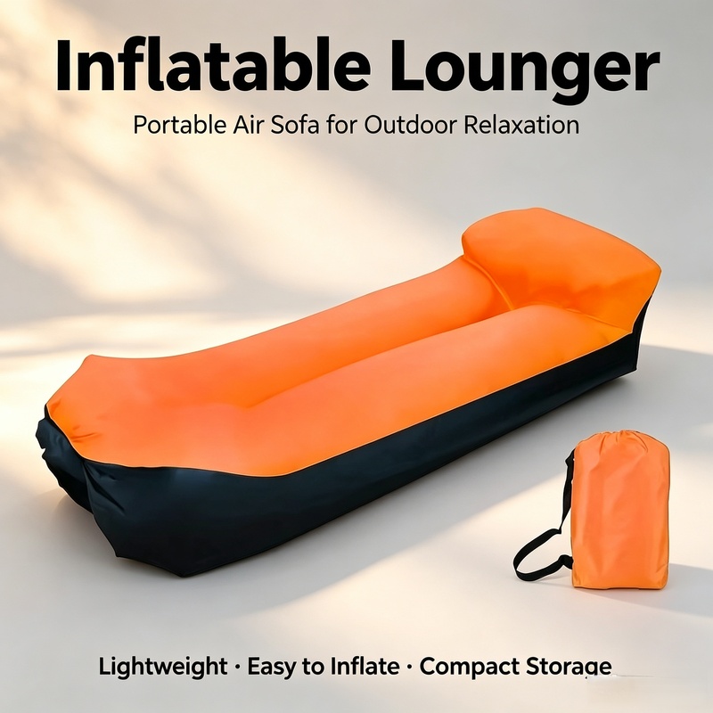 Outdoor Furniture Lounge Chair - Быстронадувное водонепроницаемое кресло-шезлонг с подушкой и