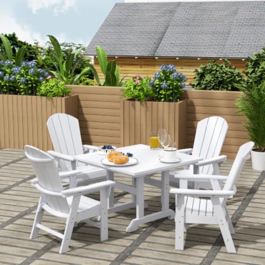 Уличные стулья-кострища из HDP – обзор и цена Adirondack Chair Wood