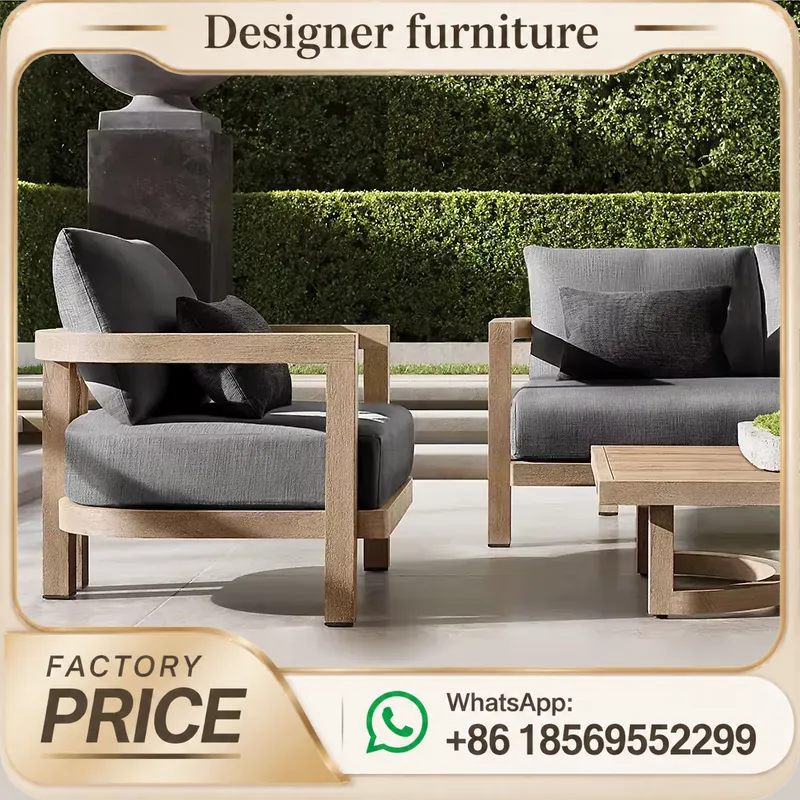 Диванная группа из тикового де – обзор и цена Outdoor Furniture Teak Wood
