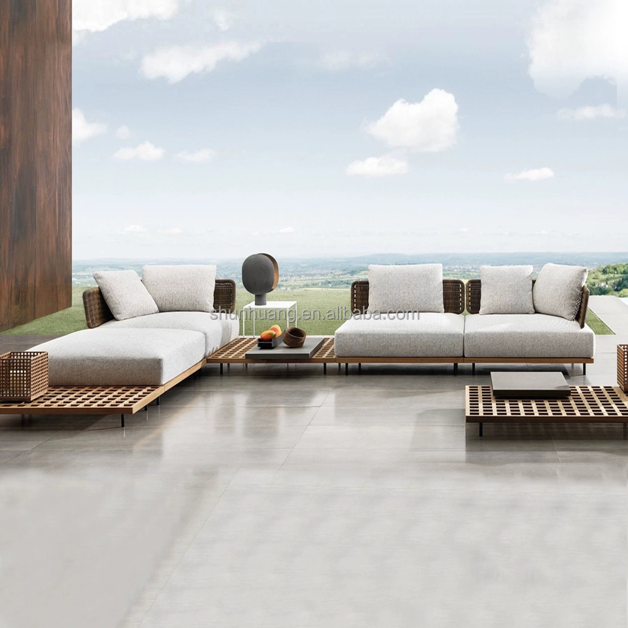 Современный садовый диван-комп – обзор и цена Outdoor Furniture Teak Wood